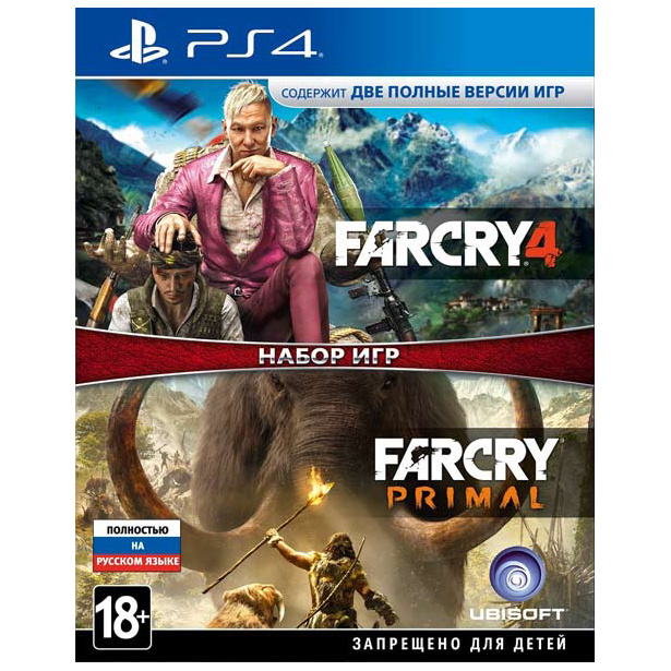 Игра Far Cry 4+Far Cry Primal для PlayStation 4