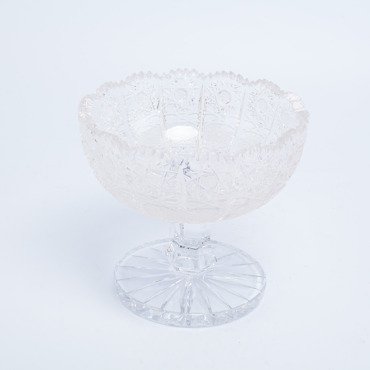 

Конфетница на ножке Bohemia Glasspo 15 см, Прозрачный