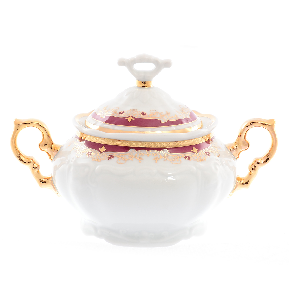 

Сахарница Thun Мария Луиза красная лилия 400 мл, Белый