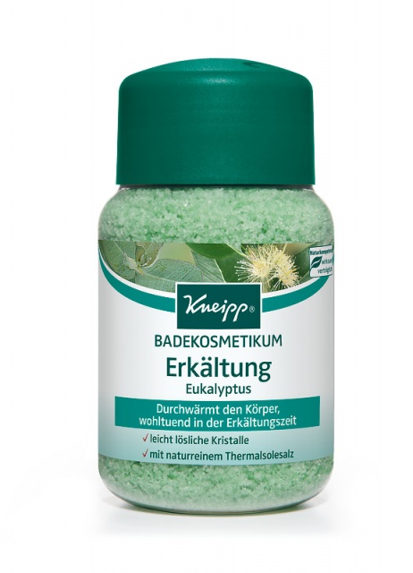 

Кристаллы для ванн Kneipp с эвкалиптом при холодной погоде