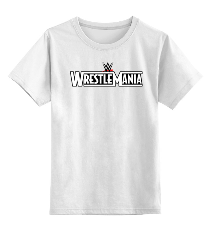 Детская футболка классическая унисекс Printio Wrestlemania