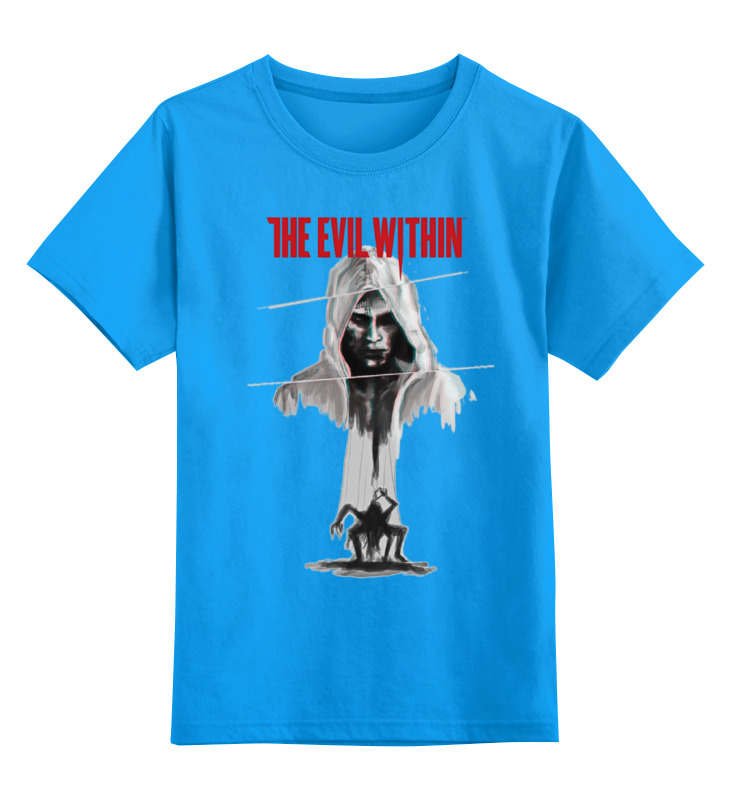 

Детская футболка Printio The evil within цв.голубой р.152, 0000000755799
