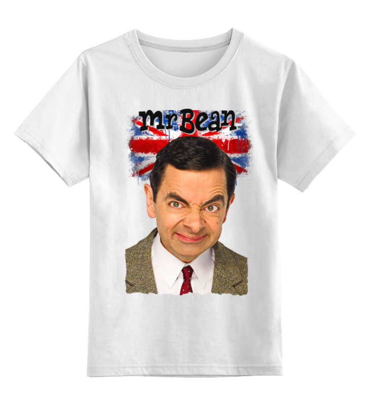 

Детская футболка Printio Mr.bean цв.белый р.152, 0000000754810