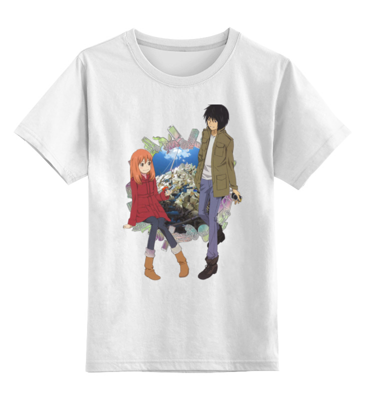 

Детская футболка Printio К востоку от рая / eden of the east цв.белый р.164, 0000000763337