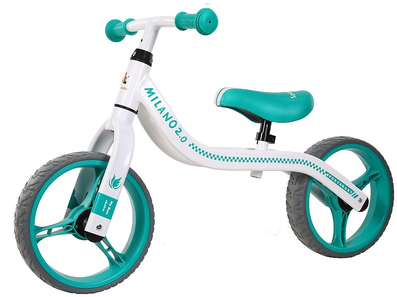 Беговел Sportsbaby Milano 2.0 аква беговел sportsbaby milano 2 0 ms 341 черно бирюзовый