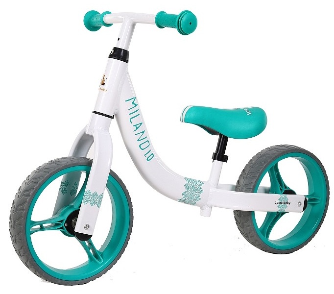 Беговел Sportsbaby Milano 1.0 аква беговел sportsbaby milano 2 0 ms 341 черно бирюзовый