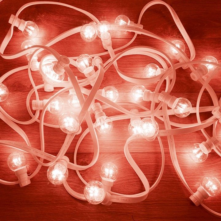 фото Новогодняя электрическая гирлянда neon-night led galaxy bulb string 331-302 10 м красный