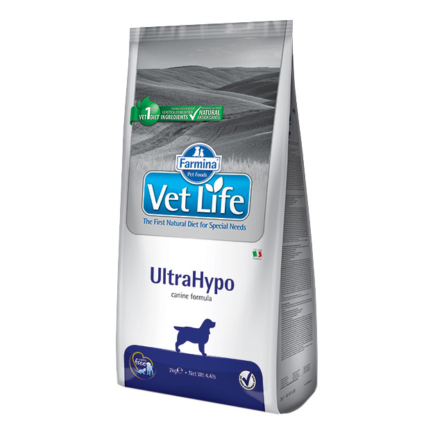 фото Сухой корм для собак farmina vet life ultrahypo, гипоаллергенный, рыба, 12кг