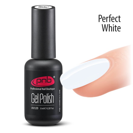 фото Гель-лак pnb perfect white