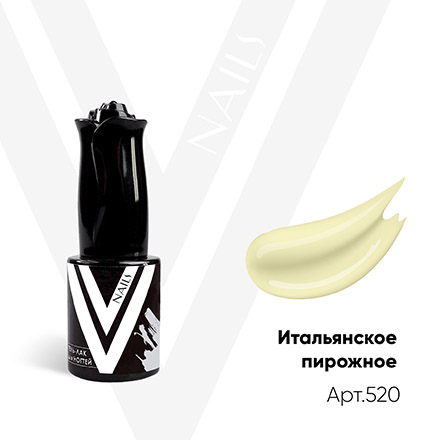 

Гель-лак Vogue Nails пастельный желтый без эффекта плотный 10 мл