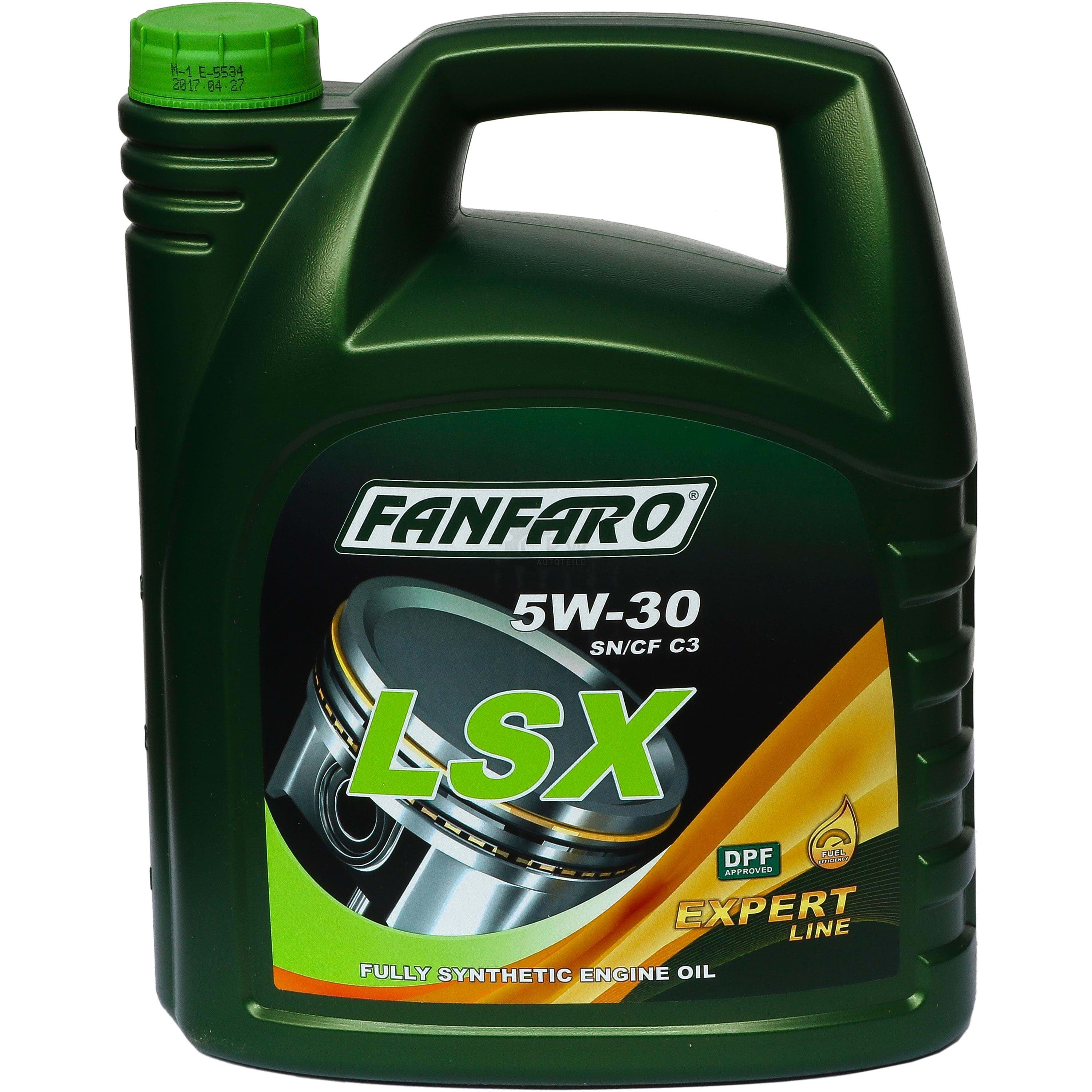 Моторное масло Fanfaro LSX 5W30 4 л