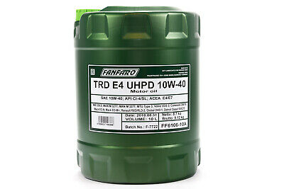 Моторное масло Fanfaro TRD-W UHPD 10W40 20 л