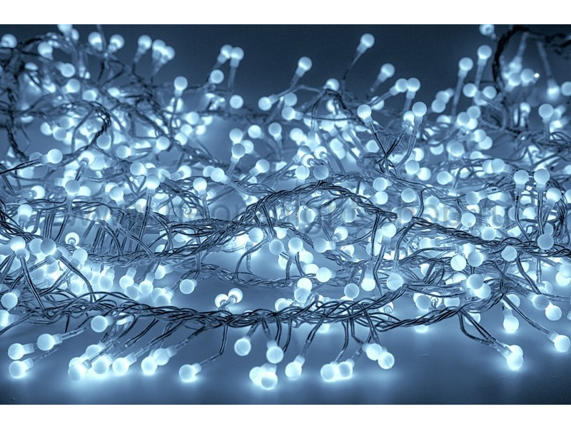 фото Световая гирлянда новогодняя neon-night мишура led 885470 303-615 6 м белый холодный