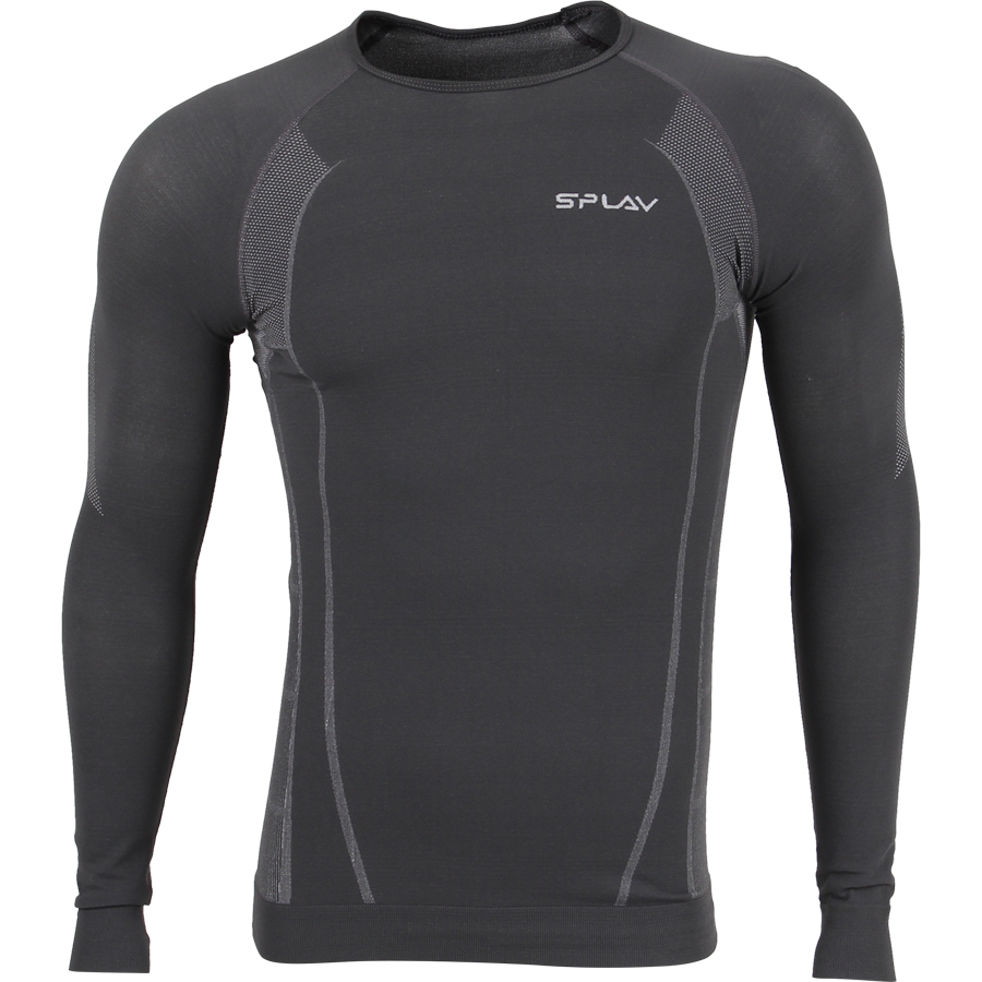 

Термолонгслив Сплав Stratum L/S, серый, S/M, Stratum L/S