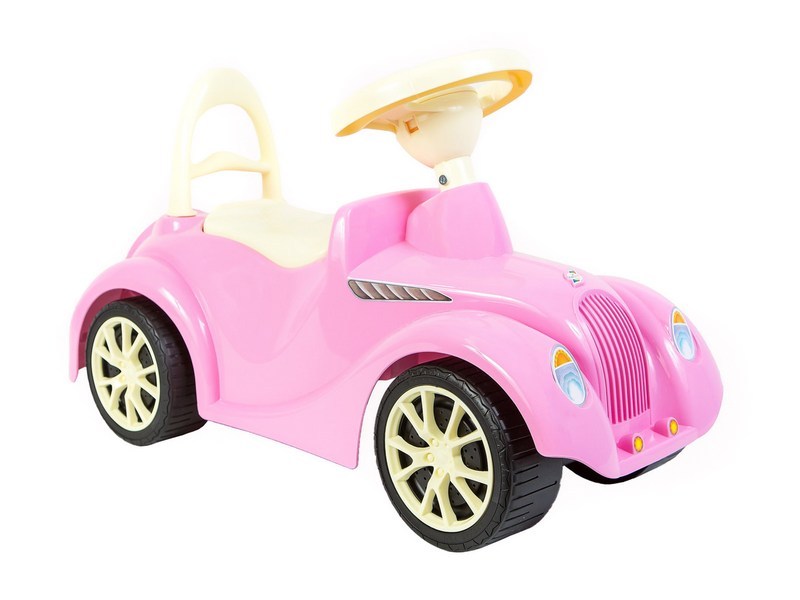 

Машинка-каталка Orion toys Ретро, розовый