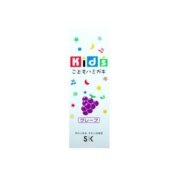 фото Детская зубная паста showa shiko sk kids с ароматом винограда, 60 г