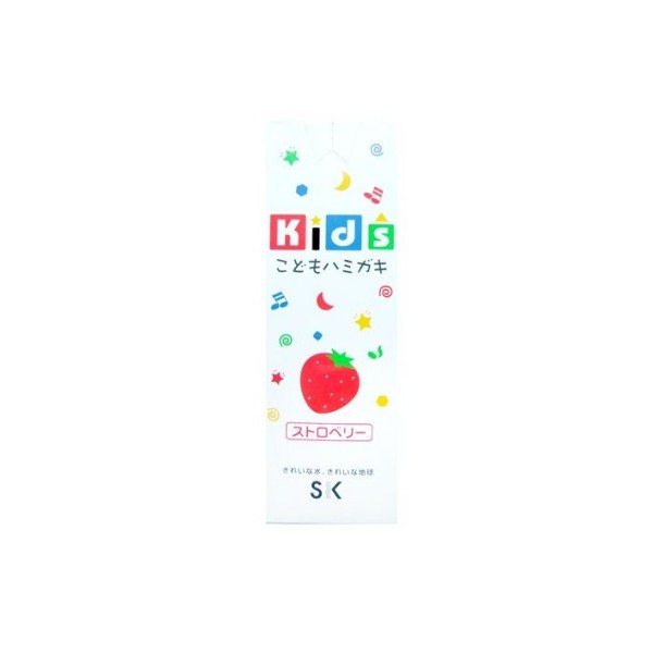 фото Детская зубная паста showa shiko sk kids с ароматом клубники, 60 г