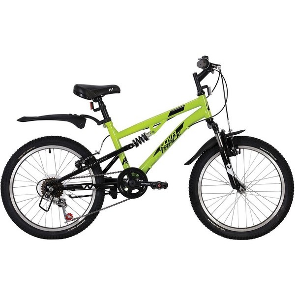 фото Велосипед novatrack titanium салатовый 20"