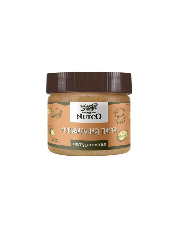 

Миндальная паста Nutco натуральная 300 г