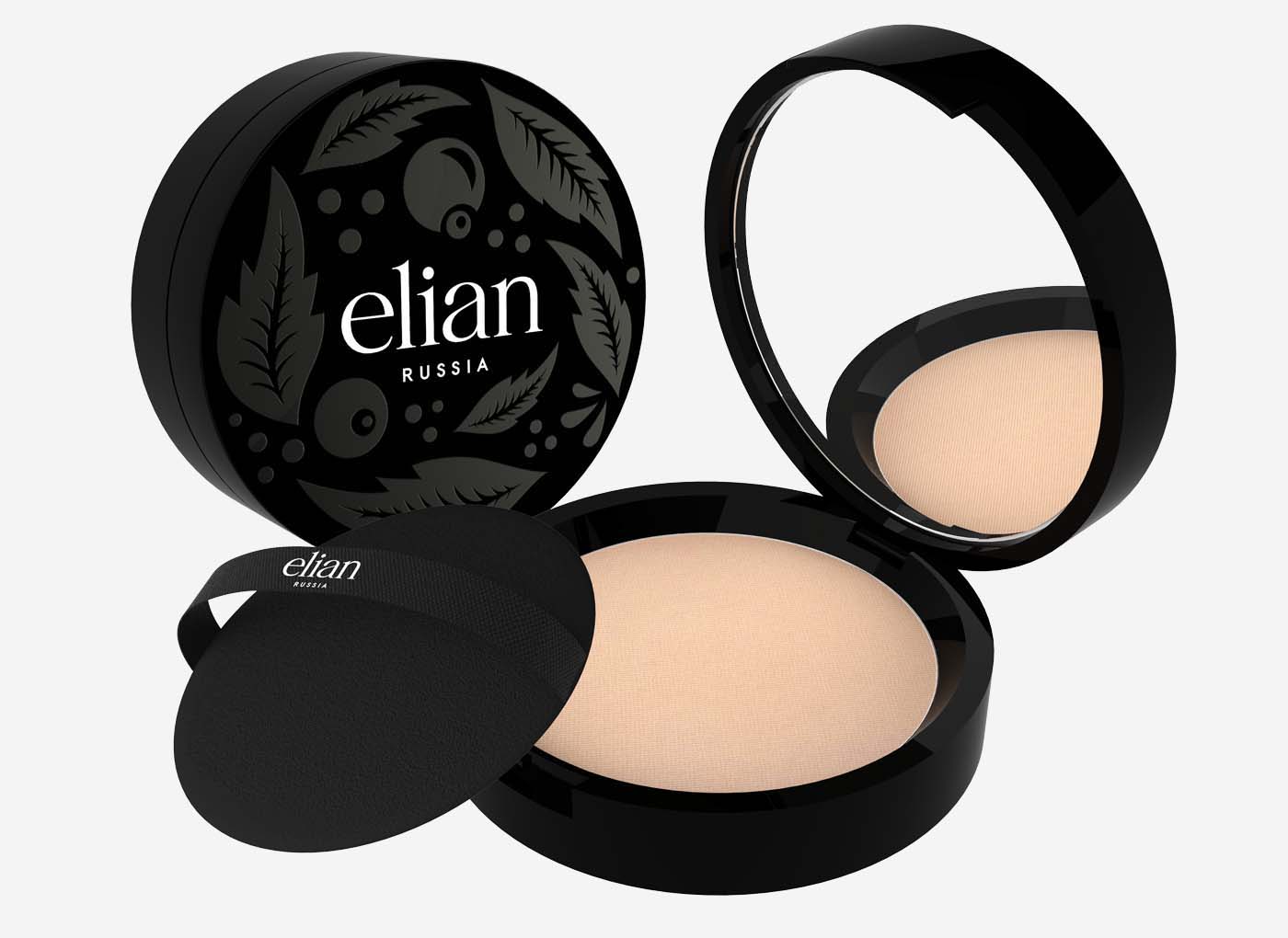 фото Матирующая пудра elian russia silk obsession mattifying powder 20 light gold