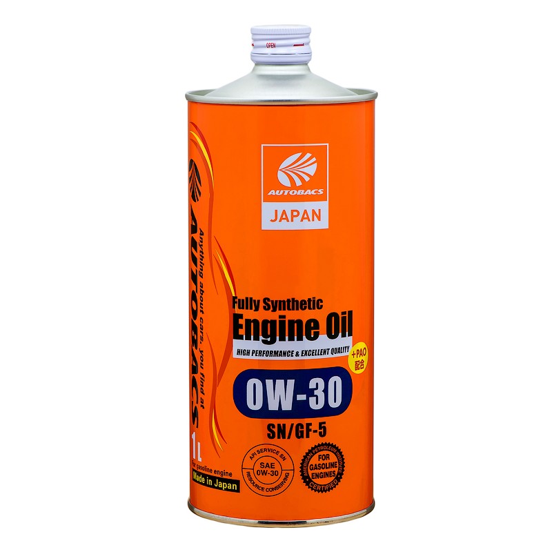 Моторное масло Autobacs Fully Synthetic Engine Oil 0W30 1л