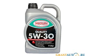 Моторное масло Meguin Quality 5W30 4л