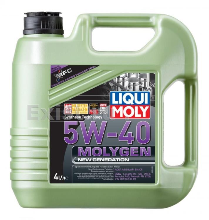 фото Моторное масло liqui moly molygen new generation 4 л