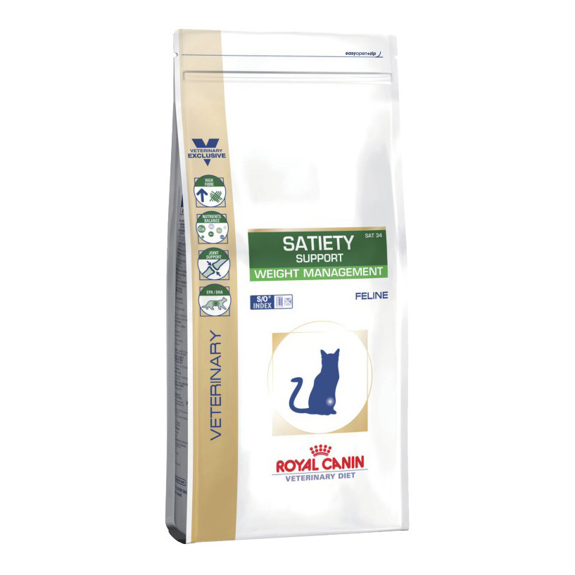 фото Сухой корм для кошек royal canin satiety support weight management, контроль веса, 1,5кг