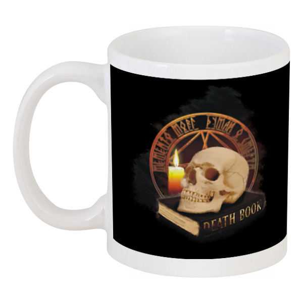 

Кружка Printio Memento mori. помни о смерти.