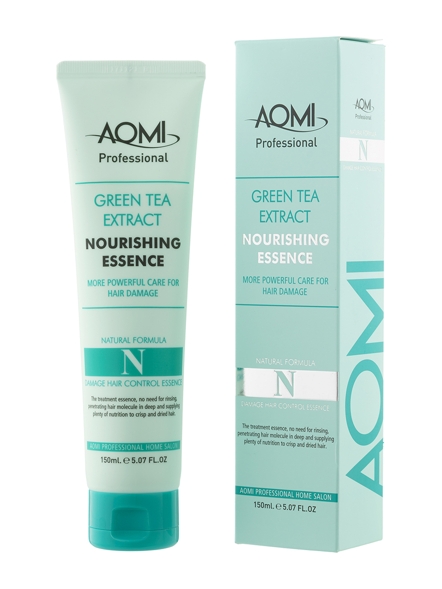 

Эссенция для волос AOMI, с экстрактом зелёного Green Tea Extract Nourishing Essence, AOMI_11