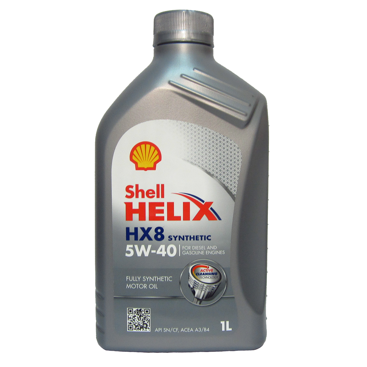 фото Моторное масло shell helix hx8 sn 5w40 синтетическое 1 л 550051580