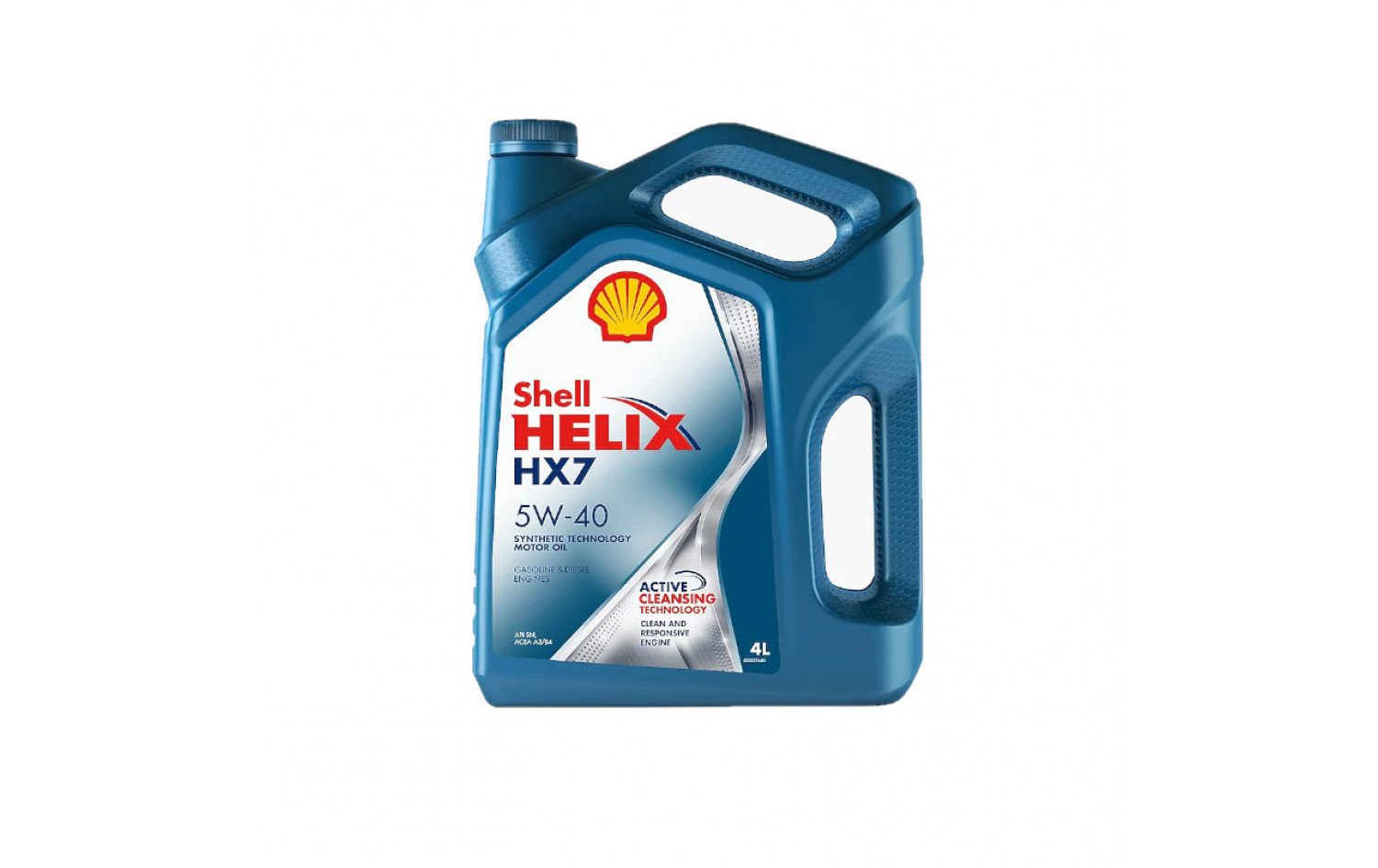 фото Shell моторное масло полусинтетическое helix hx7 5w-40 4л (550046366) 550051497