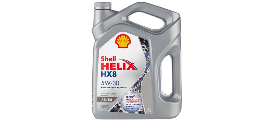 фото Shell helix hx8 a5b5 5w30 синтетическое моторное масло 5w-30 55 л.