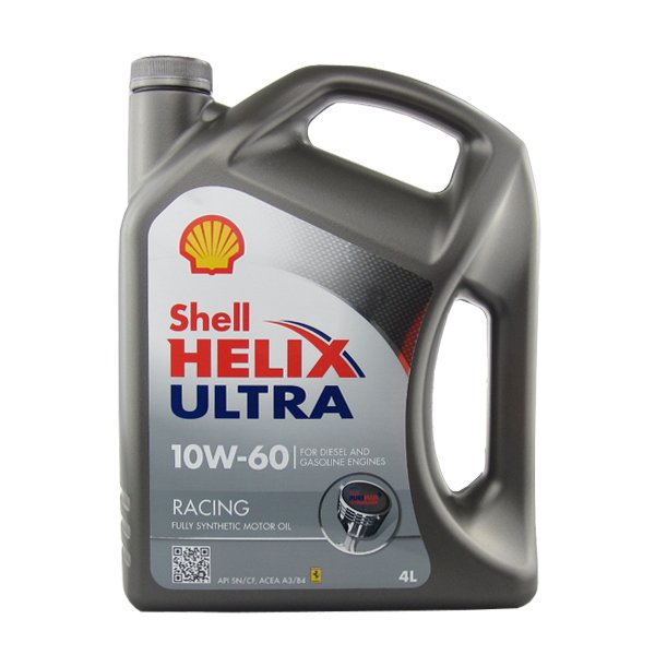 фото Моторное масло shell helix ultra racing 550046672 10w60 4 л