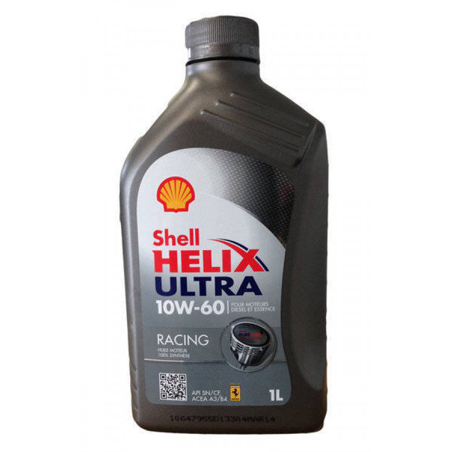 фото Shell м/масло синтетика shell helix ultra racing 10w-60 1l