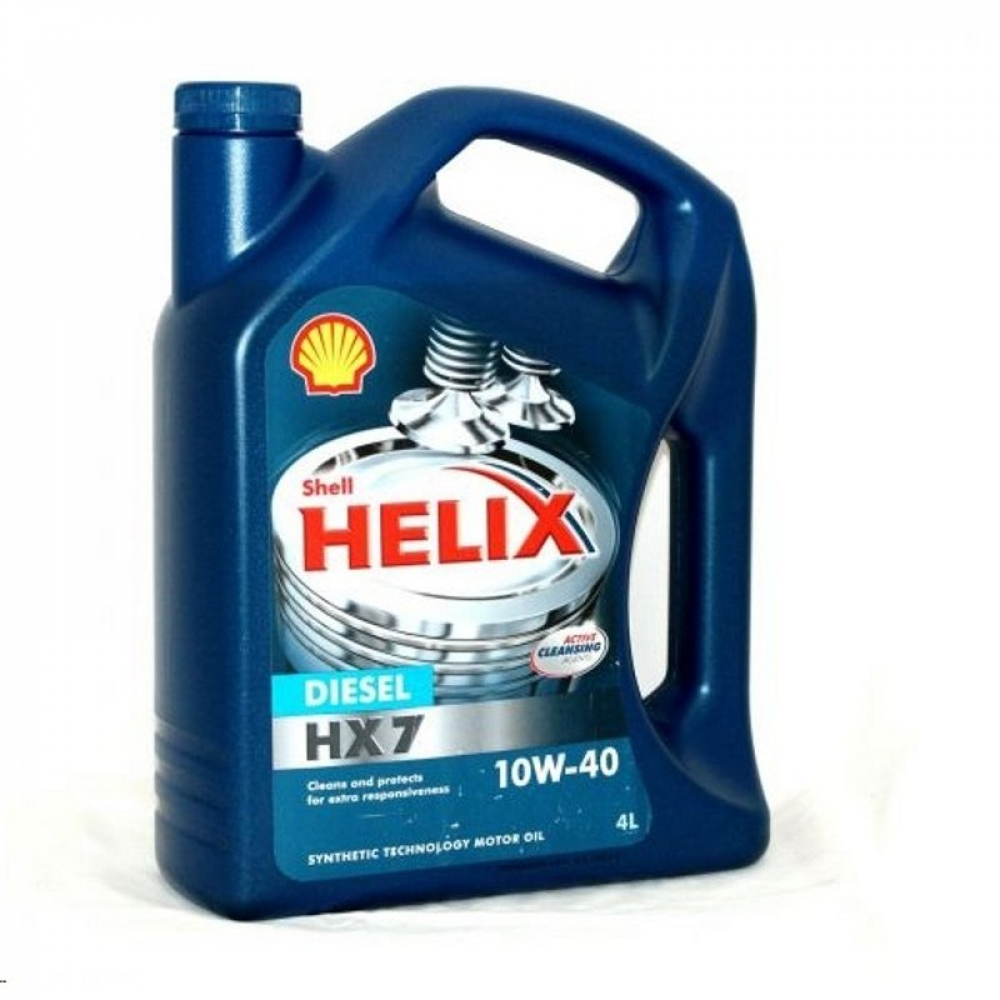 фото Моторное масло helix diesel hx 7 10w-40 4l shell арт. 550021836