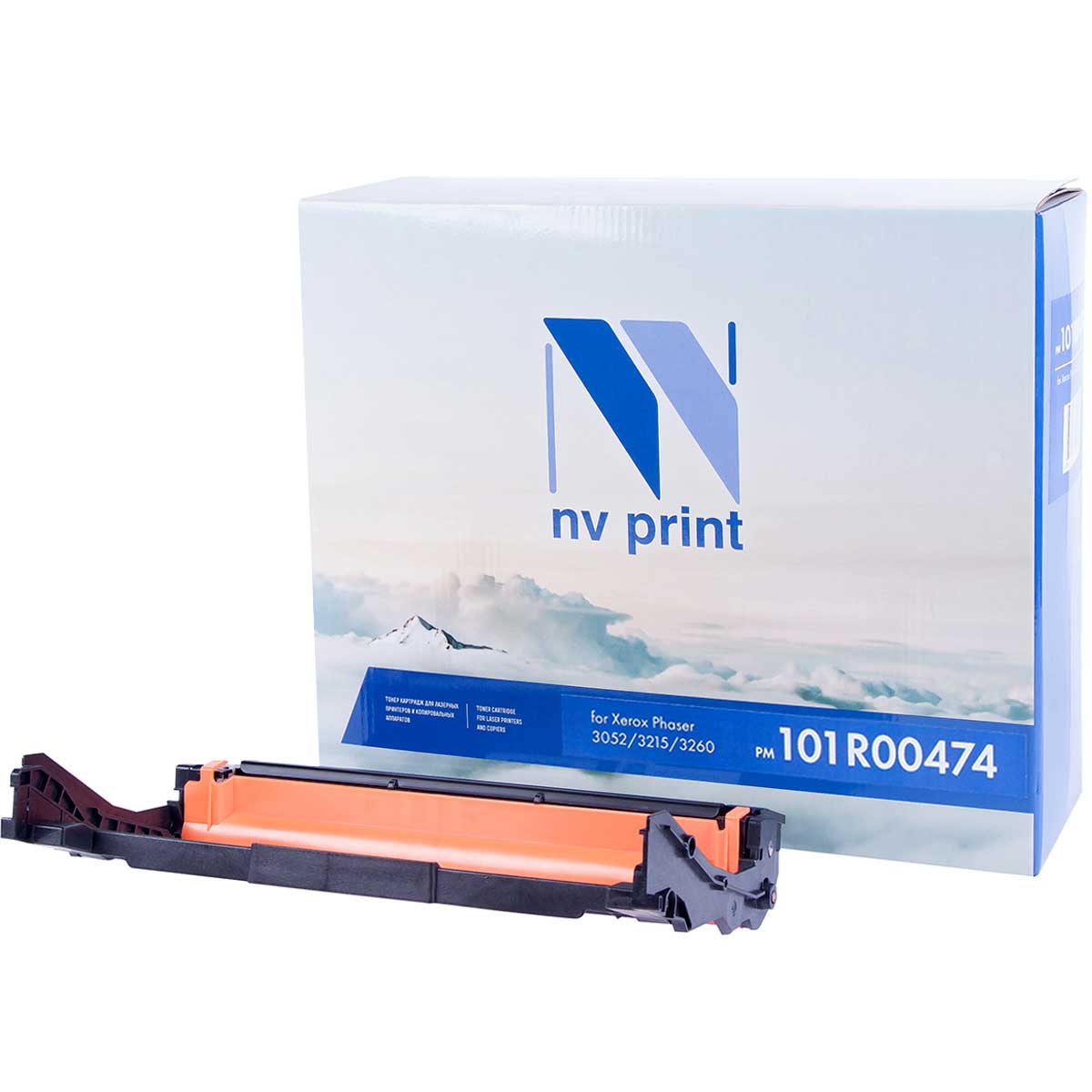 Фотобарабан NV Print NV-101R00474DU черный, совместимый