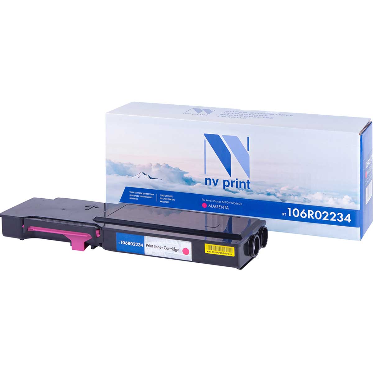 

Картридж для лазерного принтера NV Print 106R02234M, Purple, Пурпурный, NV-106R02234M
