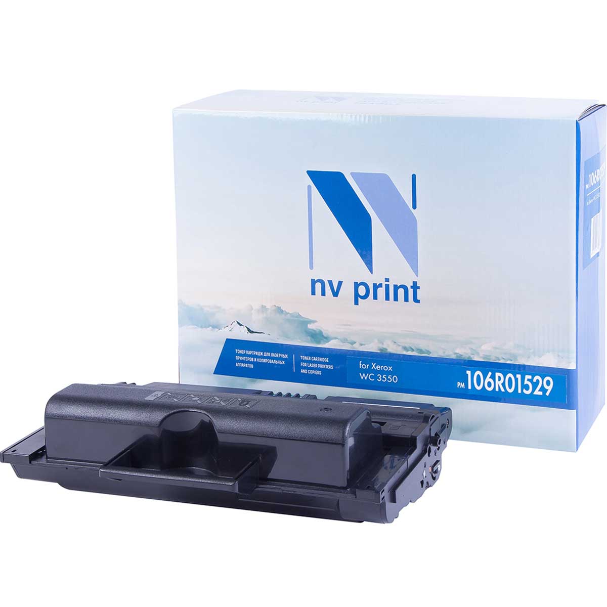 Картридж для лазерного принтера NV Print 106R01529, черный