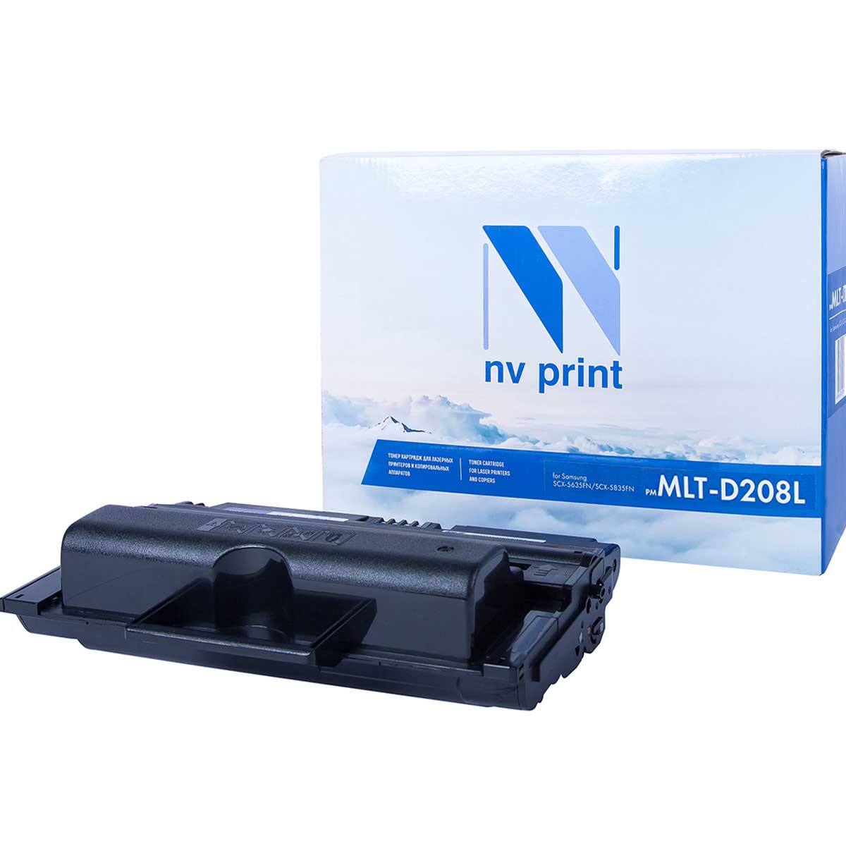Тонер-картридж для лазерного принтера NV Print NV-ML-TD208L () черный, совместимый