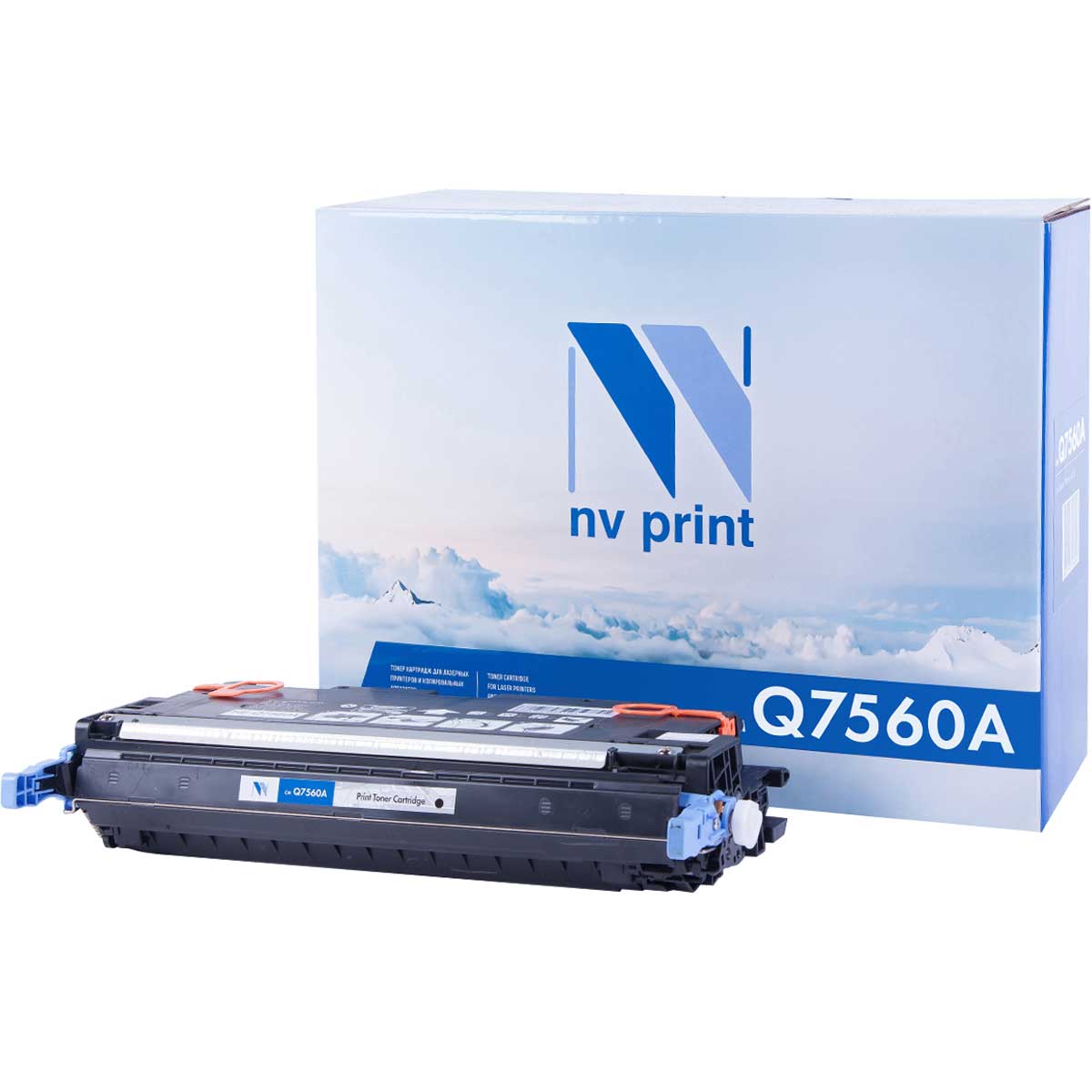 фото Картридж для лазерного принтера nv print q7560abk, черный