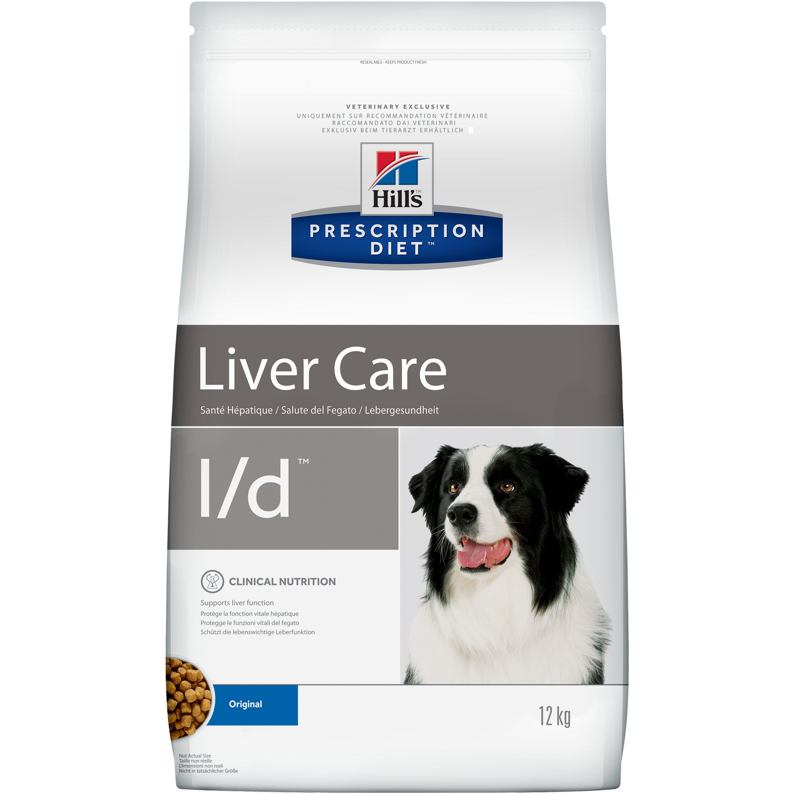 фото Сухой корм для собак hill's prescription diet l/d liver care, мясо, 12кг