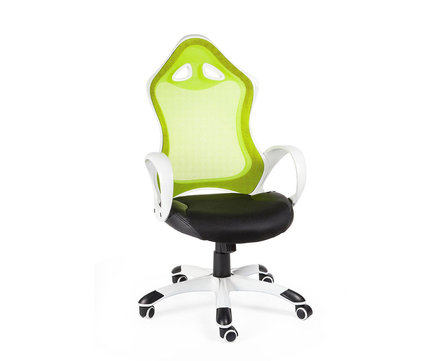 Кресло офисное Norden Тесла CX0398H01 white+green