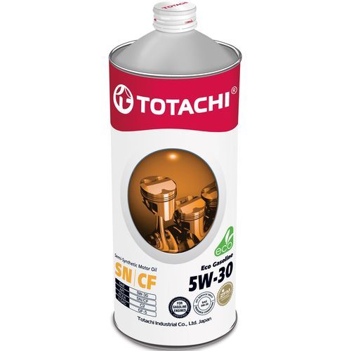 Моторное масло Totachi Eco Gasoline Semi-Synthetic SN/CF 5W30 1л