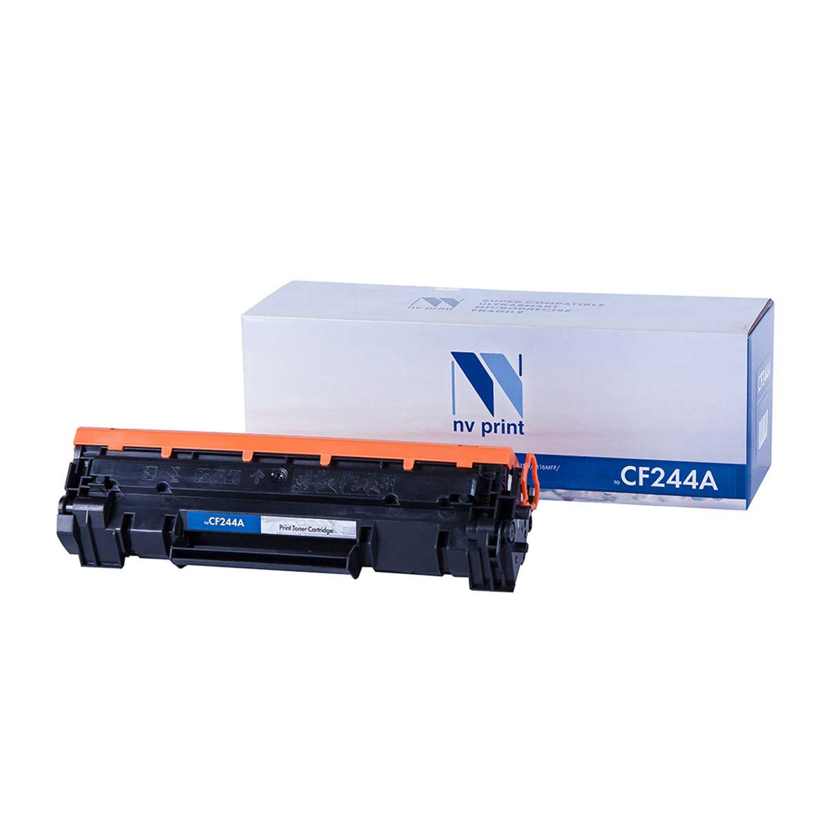 фото Картридж для лазерного принтера nv print cf244a, черный