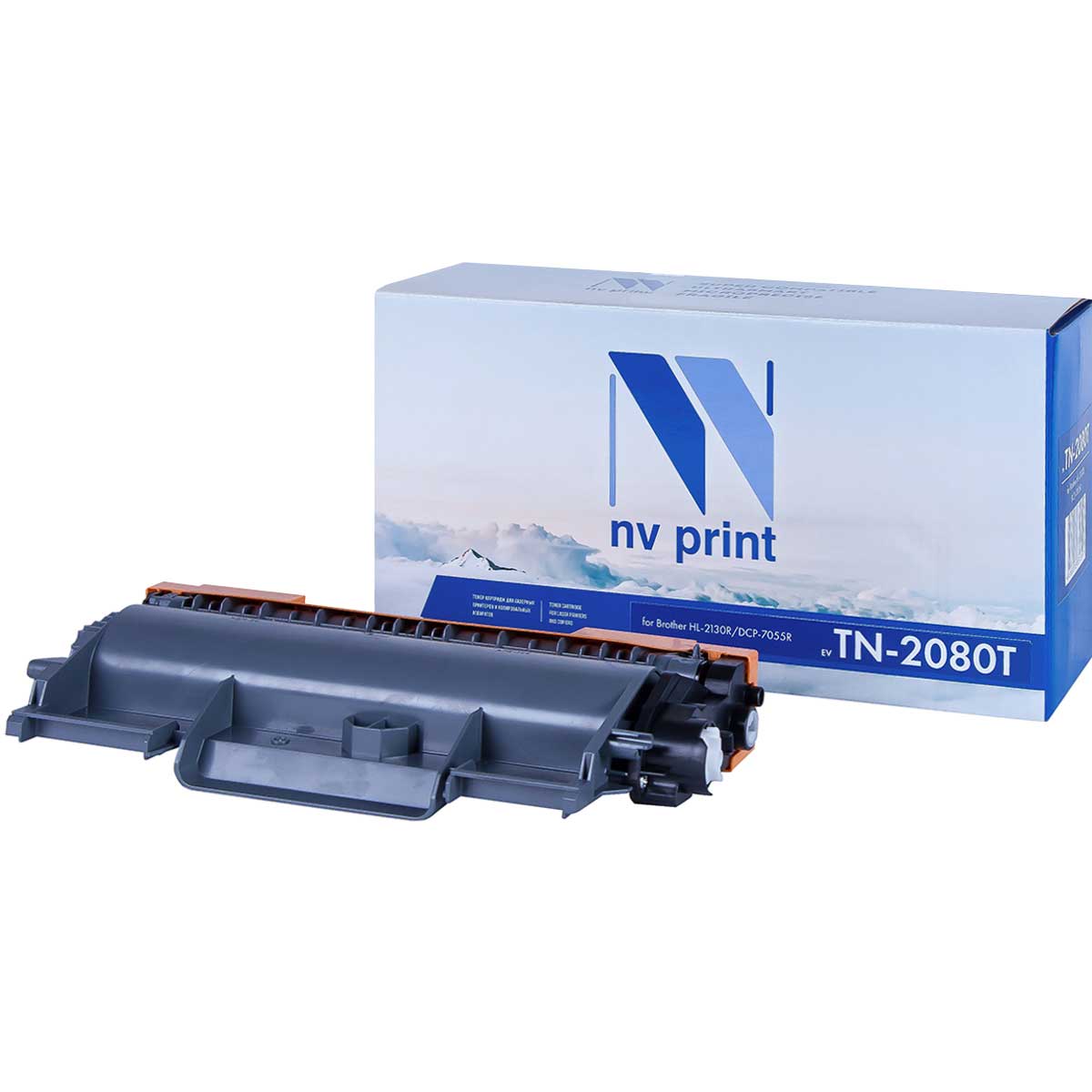 фото Картридж для лазерного принтера nv print tn2080t, черный