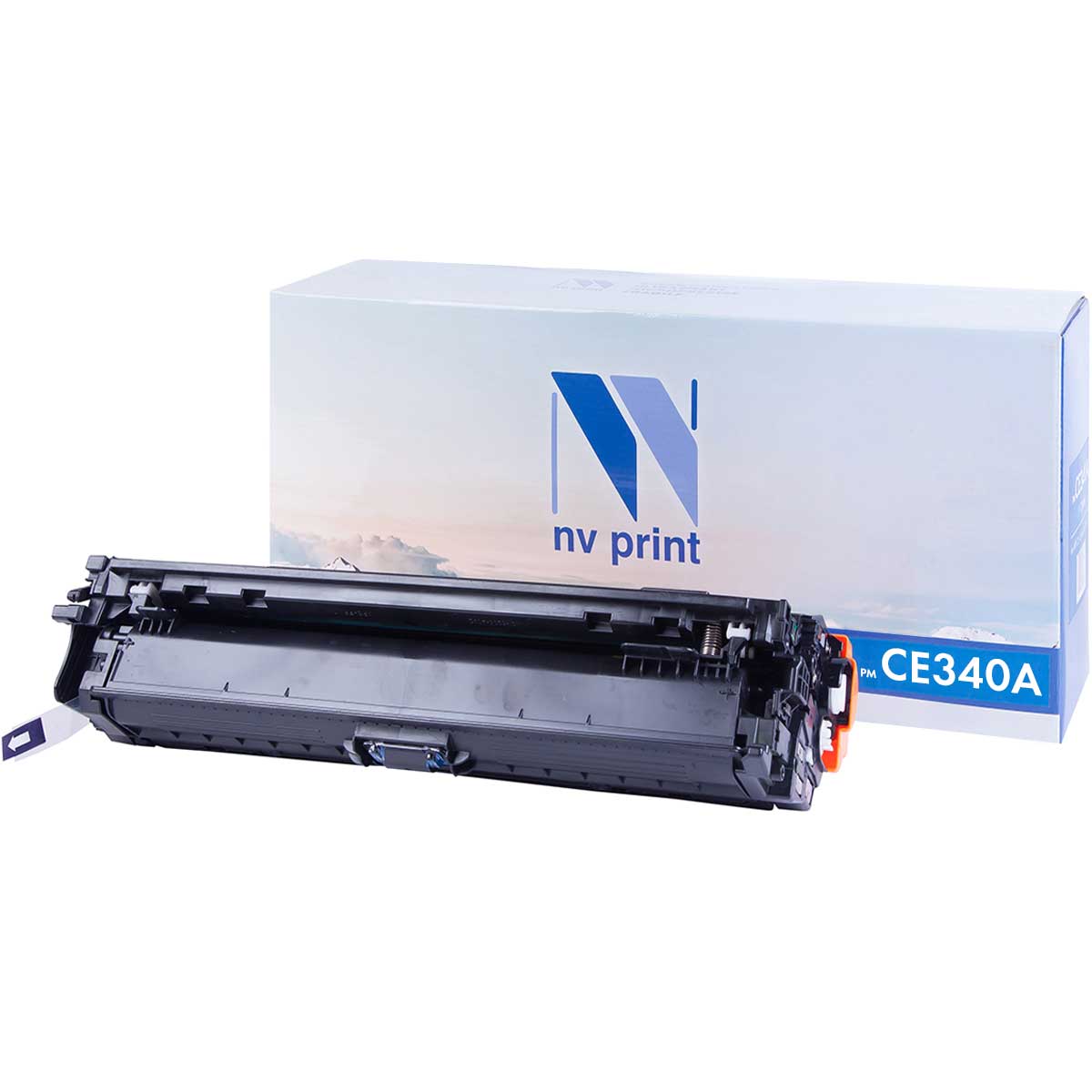 Картридж для лазерного принтера NV Print CE340ABK, черный