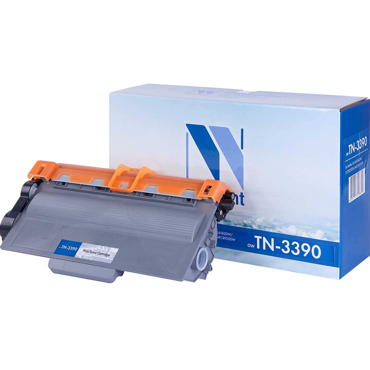 Картридж для лазерного принтера NV Print TN3390, черный