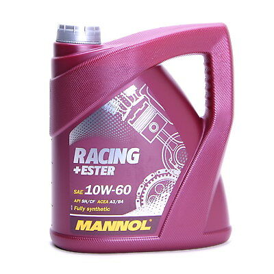 фото Моторное масло mannol racing ester 10w60 20 л