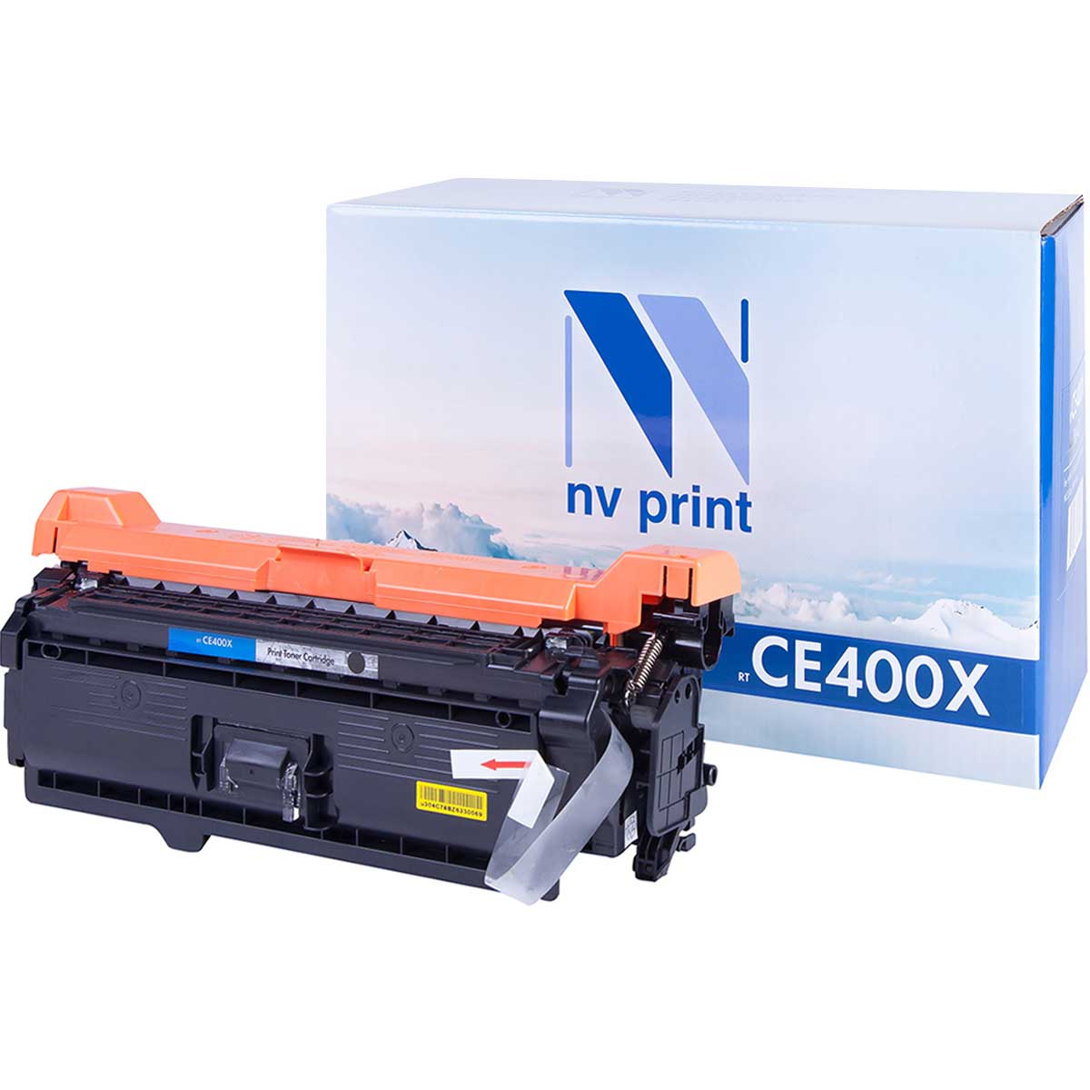 фото Картридж для лазерного принтера nv print ce400xbk, черный